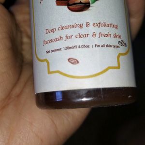 New Coffee Face Wash ,with Tag