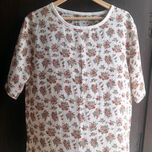 Women~floral Top