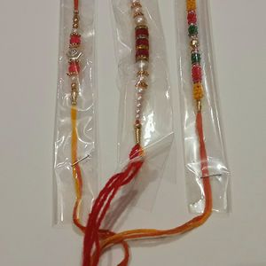 Assorted Raakhi's (Pack Of 6)