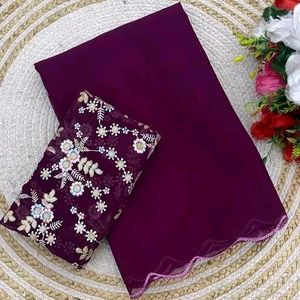 Georgette Saree