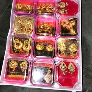 Gold Jhumka Pack Of 2