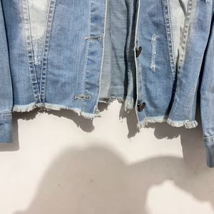 Ripped Denim Jacket