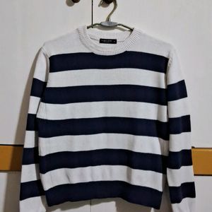 Striped Fitted Sweater