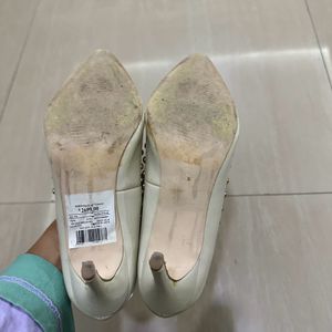 Off White Heel Shoes