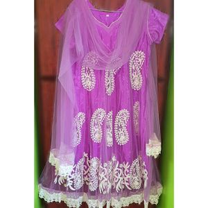 New Anarkali Kurta With Dupatta