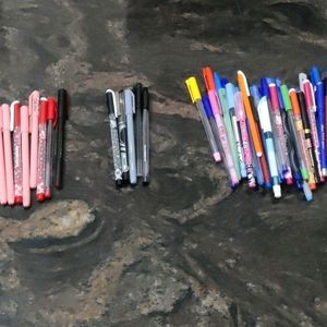 New Pens - Blue, Black And Red..!!