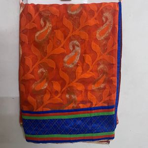 Kota Supernet Saree With Blouse Navratri Special