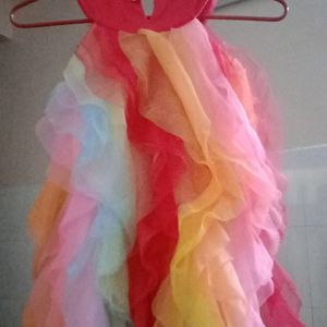 Rainbow Party Dress