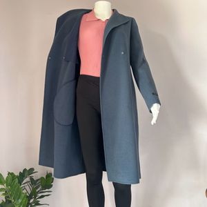 Premium High Quality Blue Overcoat