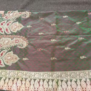 Green Silk Saree