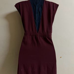 Korean Marron Designer One Piece