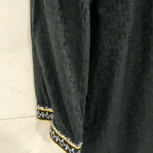 Short Black Kurti