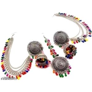 IT IS A NEW TIKKA EARRING SET.....