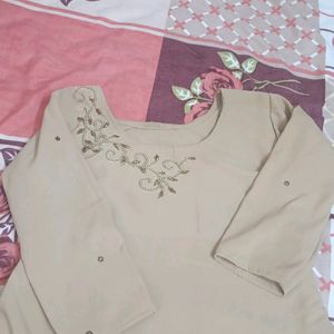 Nude Color Ethnic Wear