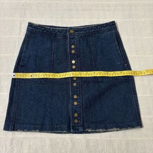 Denim Mini Skirts (2)