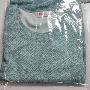 New Kurti Sky Blue