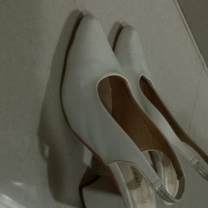 WHITE Heels For Women