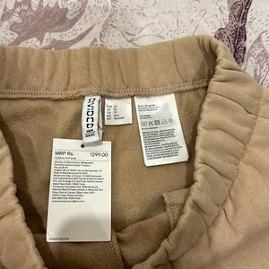 H&M New Tan Joggers (xs)