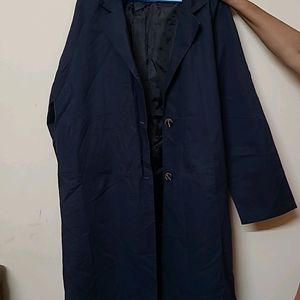 PRICE DROP! Navy Blue Trenchcoat Imported