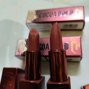 Too Faced Cocoa Bold Em Power Cream Lipstick