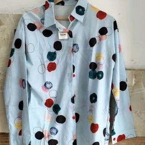 Sky Blue Shirt For Women