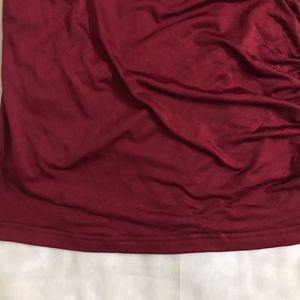 Soft N Stretchy Maroon Top Bust 34-38