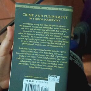 Crime And Punishment For Strong Mindset Story Book