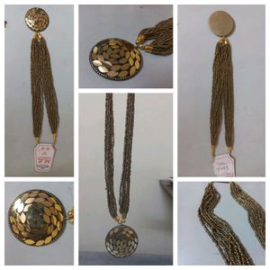 Multiple Beads Necklaces In Different Colours