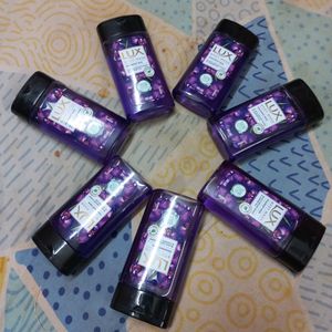 Pack Of 7 Lux Mini Body Washes..