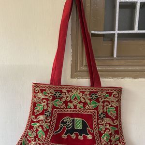 Zardosi Work Bag