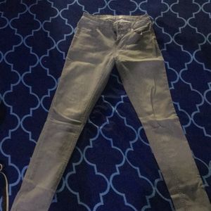 Denim Grey Jeans Mid Skinny