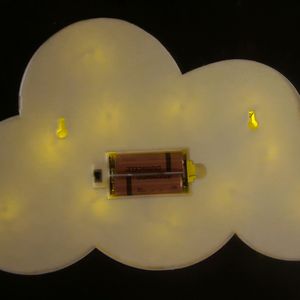 Aesthetic White Cloud Lamp Light