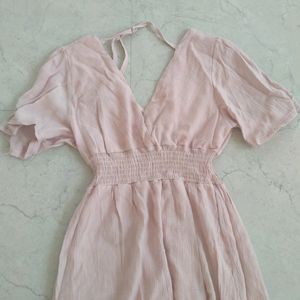 Cinched Waist Dress