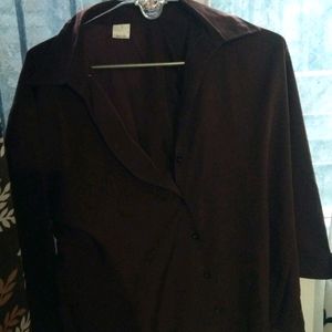 Coffee Brown Shirt For Women