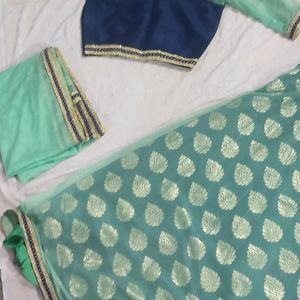 Beautiful Green Lehnga Choli