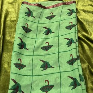 🎉Offer Accepted🎉Green Saree