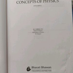 Concepts Of Physics By HC Verma Vol 1 And 2