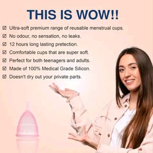 Reusable Menstrual Cup With No Rashes