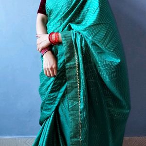 Dola Silk Attractive Design Fancy Saree