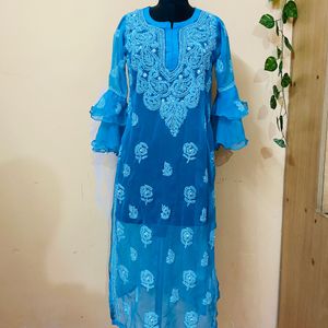 Chikenkari Kurti