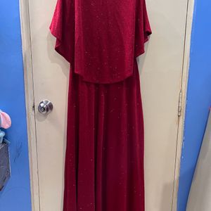 New Without Tag Maroon Long Gown