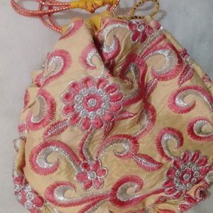 Handmade Potli purse 👛