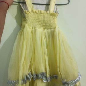 Yellow Dress For Baby Girl