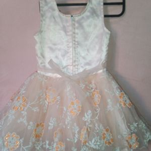 (1-2.5Yr )Princess Peach Colour Frock