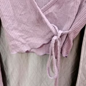 Lavender Made In Korea Top