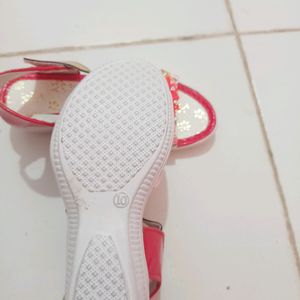 Red& White Colour Footwear