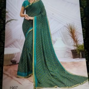 New Chiffon Saree