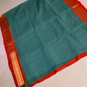 Cotton Silk Pure Gadwal Saree