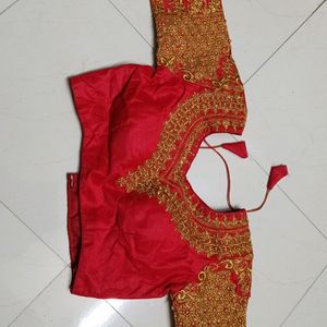 Red Wedding Blouse It's New