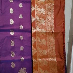 Double Shaded Saree